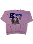 Vintage Bike Sweater UK Kentucky Wildcats NBA Merch Made In USA Rosa XL-XXL