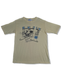 Vintage Tourist Shirt "Travellin Australia"  Single Stitched Made In Italy M-L