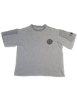 Y2K Streetlife Shirt "Switch off- Play off let us" Grau M-L