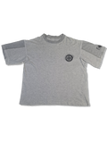 Y2K Streetlife Shirt "Switch off- Play off let us" Grau M-L