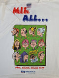 Modernes Gildan Shirt "Mir alle sin Kölle" Promo Volksbank Weiß M