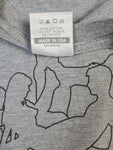 Rare! Vintage X-Large Shirt XXX-Large Orgy Made In USA Grau M