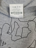 Rare! Vintage X-Large Shirt XXX-Large Orgy Made In USA Grau M