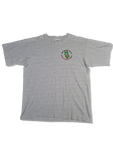 Vintage Super Goody Shirt "Mit Energie geizen, mit Brennwert heizen" Grau XL