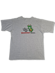 Vintage Super Goody Shirt "Mit Energie geizen, mit Brennwert heizen" Grau XL