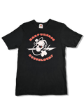 Modernes Fruit Of The Loom Shirt "Harpuneros Düsseldorf" Schwarz L
