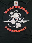 Modernes Fruit Of The Loom Shirt "Harpuneros Düsseldorf" Schwarz L