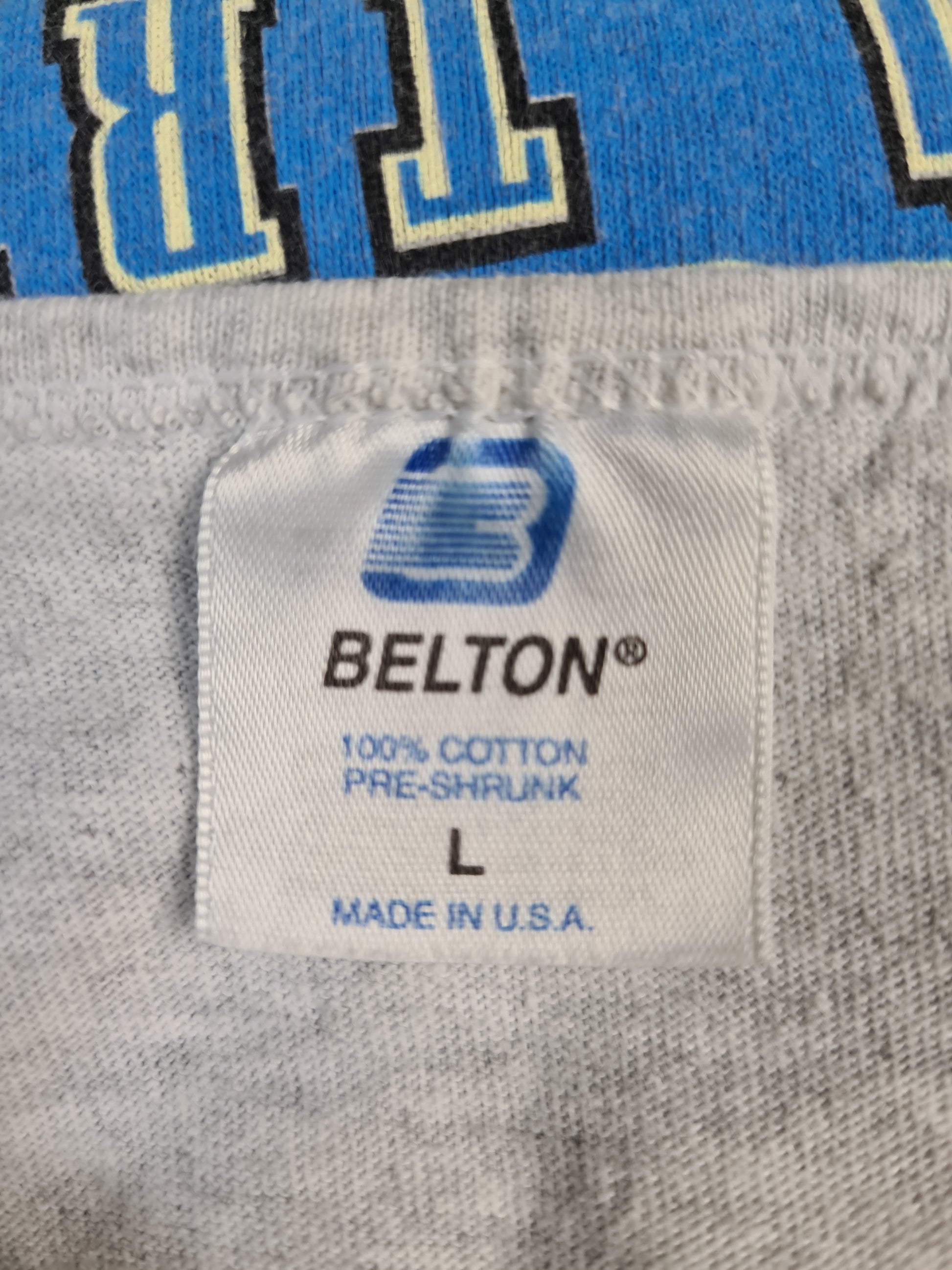 Vintage Belton TankTop Ironman 1998 Hawaii Made In USA Single Stitched Grau L - RareRags
