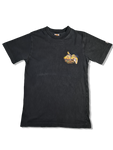 Vintage Hard Rock Cafe Shirt Hong Kong The Peak Bedruckt Schwarz M-L