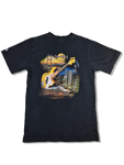 Vintage Hard Rock Cafe Shirt Hong Kong The Peak Bedruckt Schwarz M-L