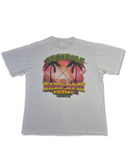 Modernes Hard Rock Cafe Shirt Seminole Casino Tampa Bedruckt Weiß L - RareRags