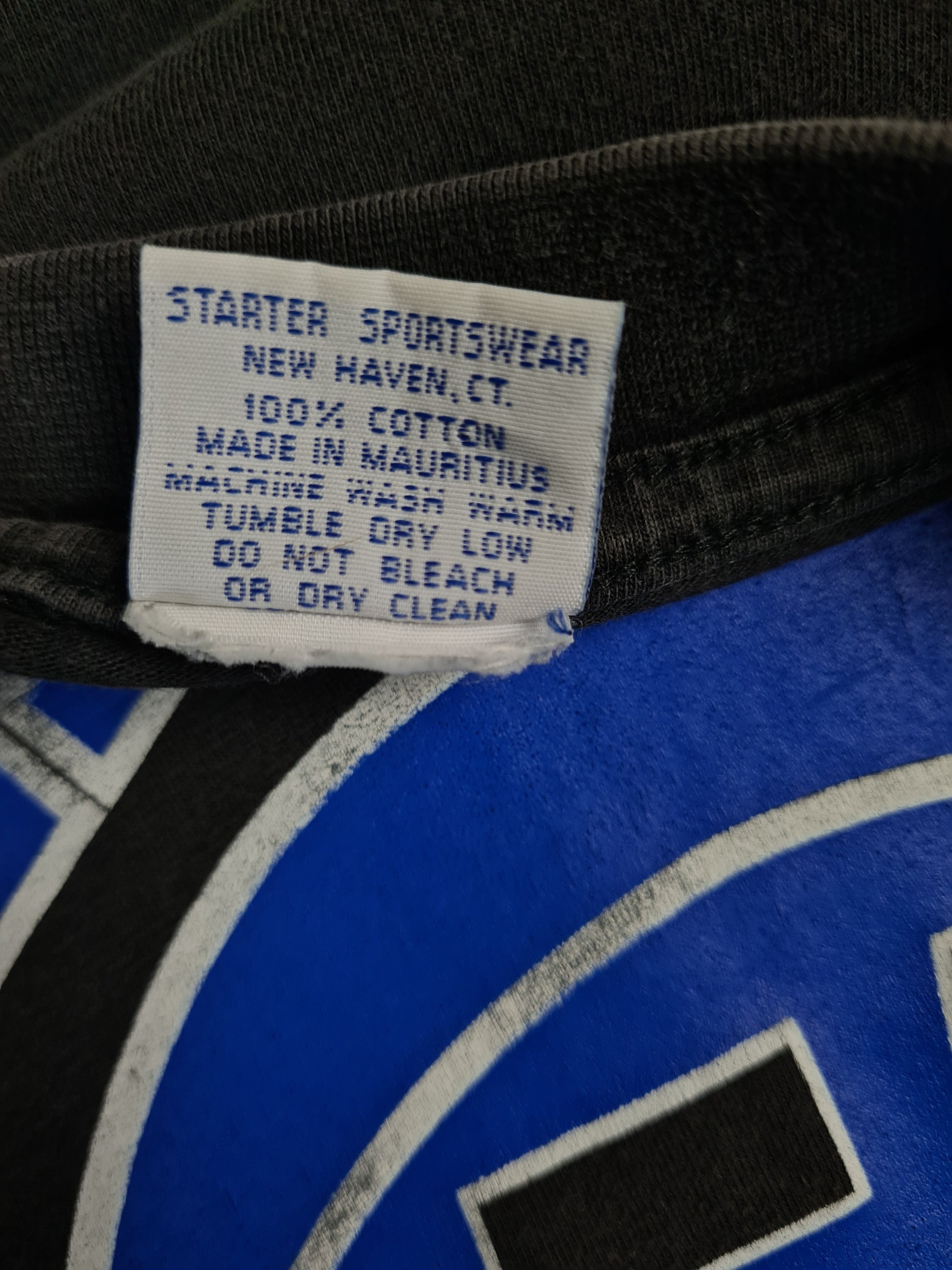 Vintage Starter Shirt Magic Basketball Merch Bedruckt Schwarz L - RareRags