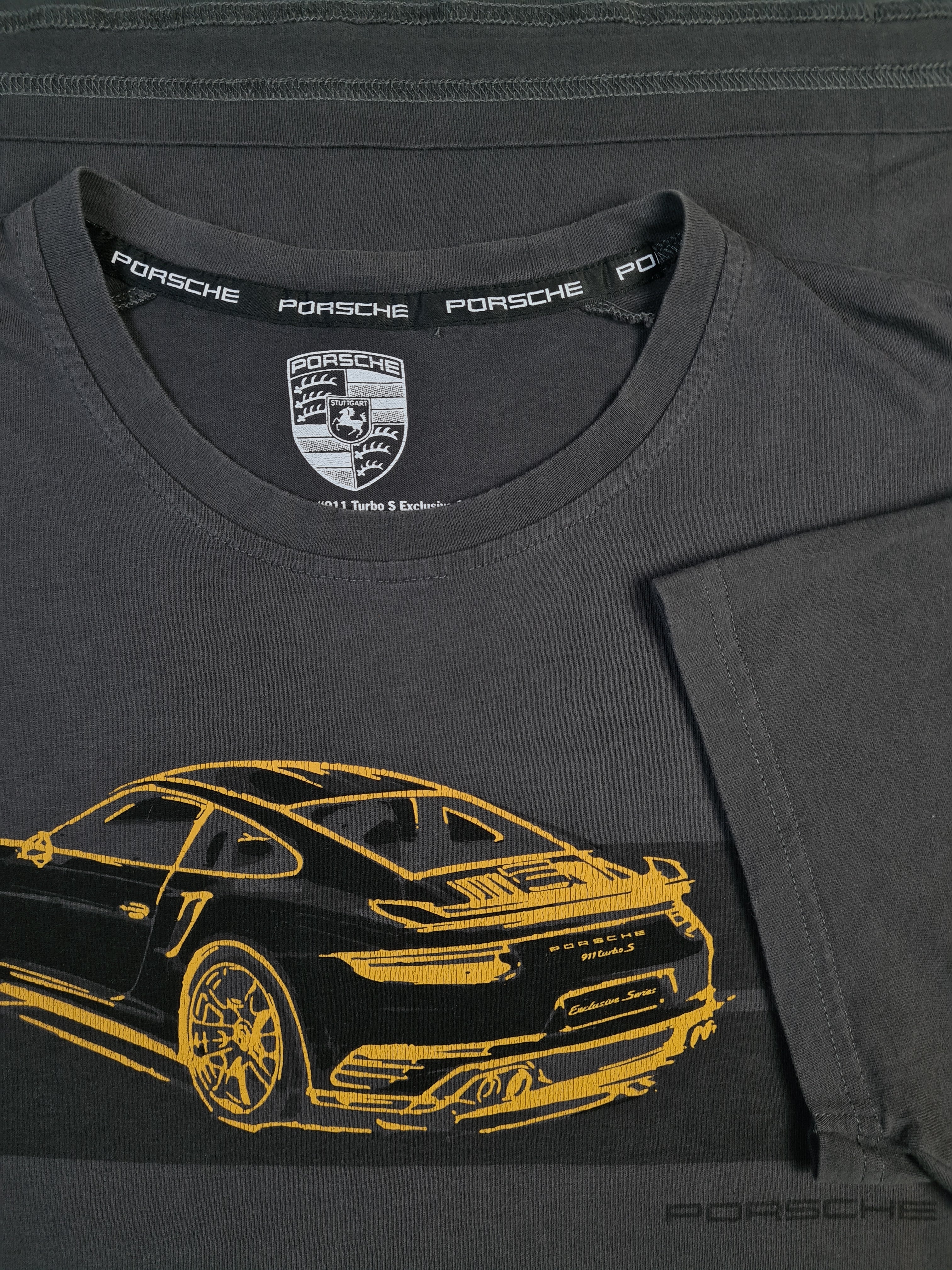 Modernes Porsche Shirt Collector's No. 09 "911 Turbo S Exclusive Series" Limited Edition L - RareRags