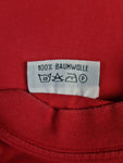 Vintage Dixi Shirt Front- & Backlogo Bedruckt Rot XL