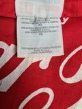 Vintage Hanes Shirt Tourist Enjoy Cedar Key Cola Font Made In USA Single Stitched Rot XL