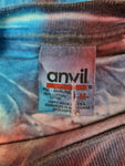 Vintage Anvil Shirt Batik Promo New Orleans Single Stitched Bunt M