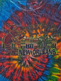 Vintage Anvil Shirt Batik Promo New Orleans Single Stitched Bunt M