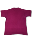Vintage Fruit Of The Loom Shirt Blank Made In USA Single Stitched Bordeaux XL