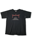 Modernes Gildan Shirt Portrait "Heavy Metal Darkness" Bedruckt Schwarz L