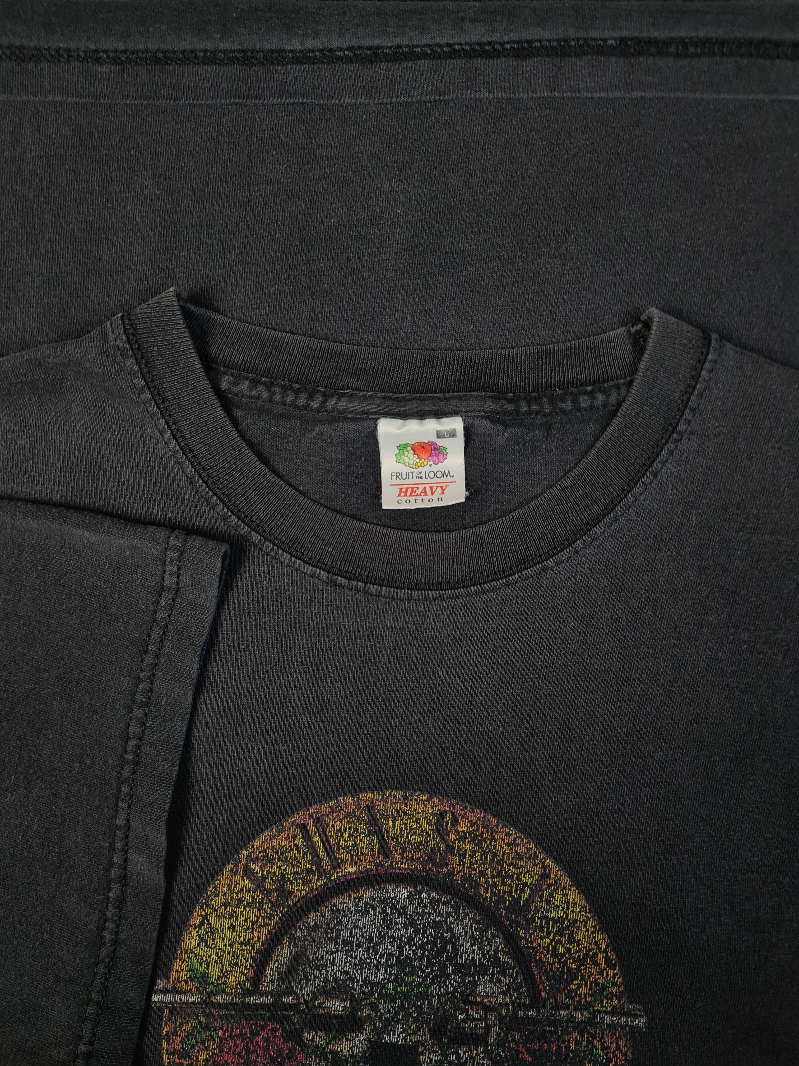 Modernes Fruit Of The Loom Shirt Guns n' Roses Print Schwarz L - RareRags