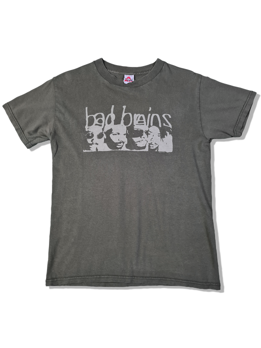 Vintage Alstyle Shirt Bad Brains Braun Grau S