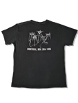 Modernes Gildan Shirt World War III Festival Montreal, Nov. 30 1985 Bedruckt Schwarz L