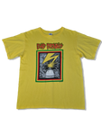 Modernes Anvil Shirt Bad Brains Punkrock Bedruckt Gelb M