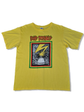 Modernes Anvil Shirt Bad Brains Punkrock Bedruckt Gelb M