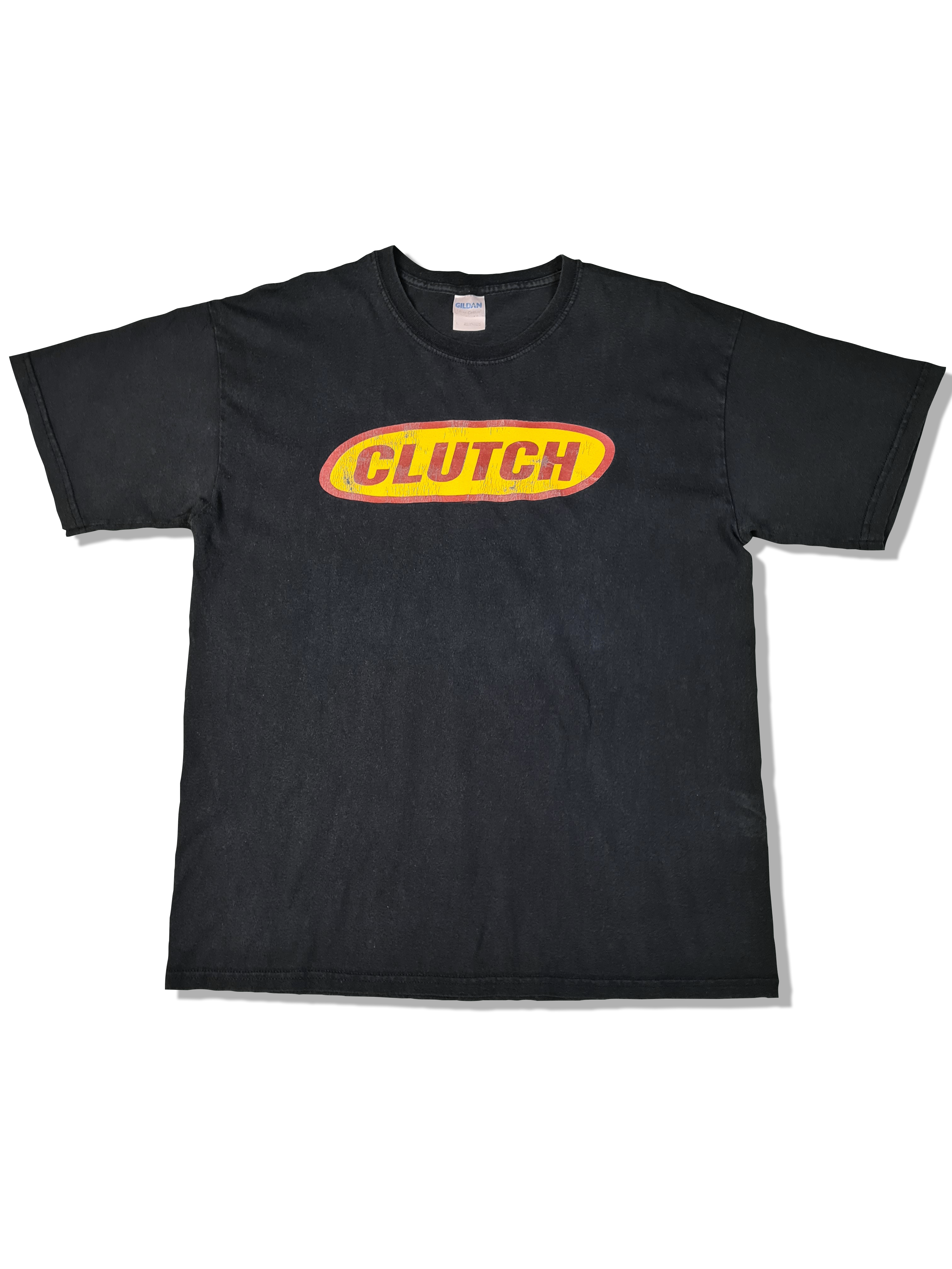 Modernes Gildan Shirt 2008 Clutch Tourshirt Rock Schwarz L - RareRags