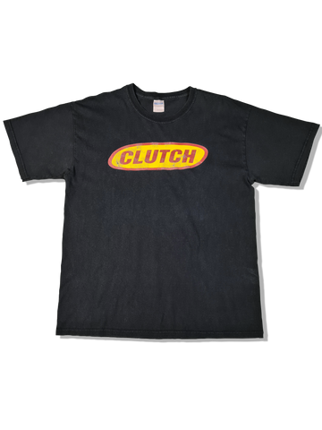 Modernes Gildan Shirt 2008 Clutch Tourshirt Rock Schwarz L
