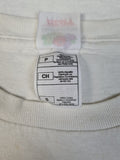 Vintage Fruit Of The Loom Shirt Rancid Bedruckt Weiß S
