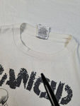 Vintage Fruit Of The Loom Shirt Rancid Bedruckt Weiß S