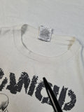 Vintage Fruit Of The Loom Shirt Rancid Bedruckt Weiß S