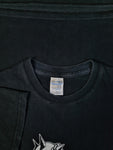 Vintage Gildan Shirt Playhouse "Famous When Dead Two" 2002 Schwarz M