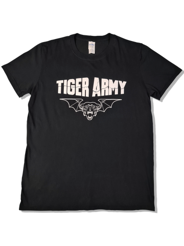 Modernes Gildan Shirt Tiger Army European Tour 2017 Schwarz L