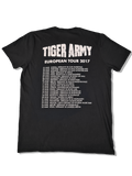 Modernes Gildan Shirt Tiger Army European Tour 2017 Schwarz L