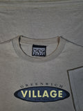 Vintage Foravi Shirt Greenwich Village NYC Skater Made In USA Grau L