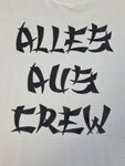 Vintage Screen Stars Shirt Alles Aus Crew Funny Print Weiß S