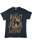 Modernes Gildan Shirt Bob Marley Bedruckt Schwarz M