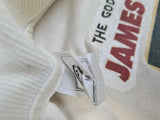 Vintage James Brown Poloshirt "The Godfather Of Soul" Weiß M