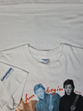 Vintage Paul Mc Cartney Shirt 1993 The New World Tour Grundig Weiß XL