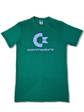 Vintage Delta Pro Weight Shirt Commodore International Promo Grün S