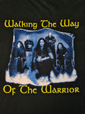 Vintage Bandshirt Hammerfall "Walking the way of the warrior" 2000 Schwarz XL