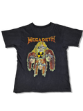 Rare! Vintage Megadeth Shirt Vic Rattlehead 1991 Schwarz M-L