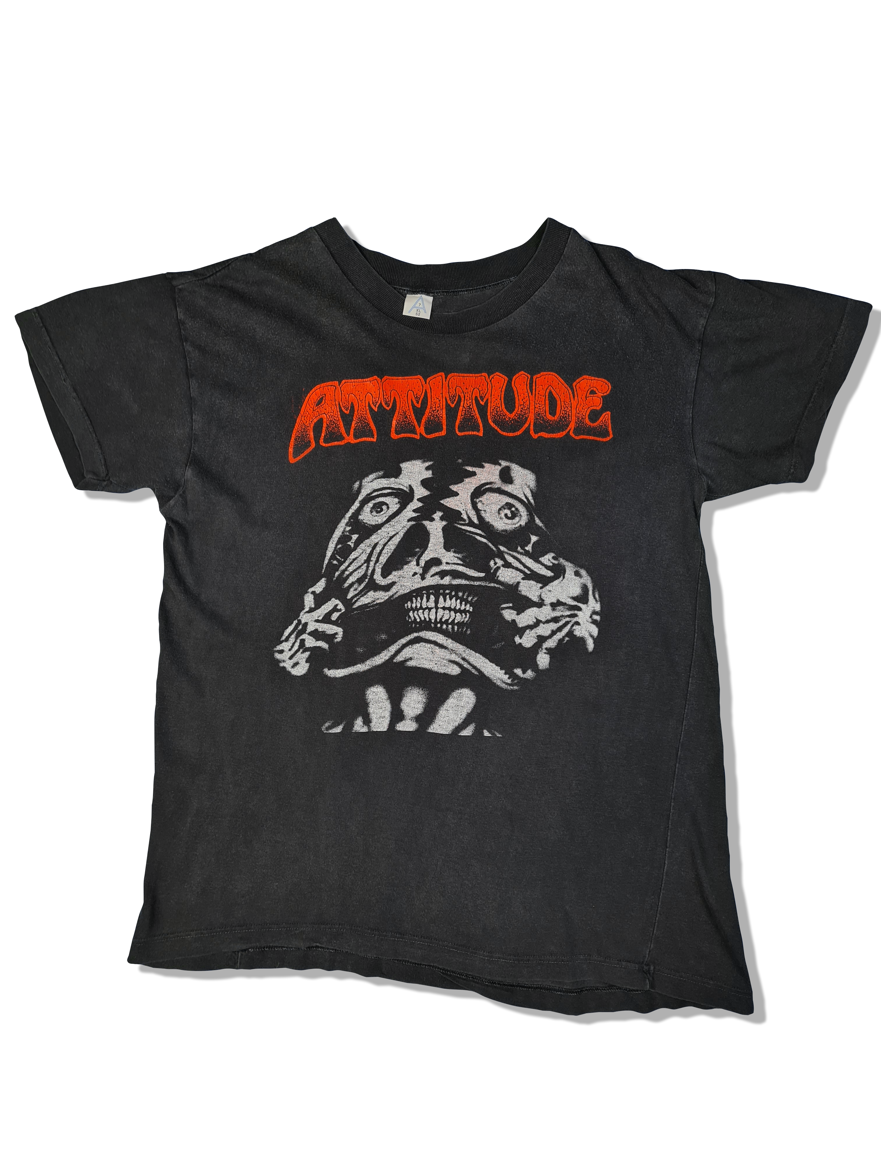 Vintage Attitude Shirt Bedruckt Schwarz XL - RareRags