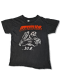 Vintage Attitude Shirt Bedruckt Schwarz XL