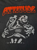 Vintage Attitude Shirt Bedruckt Schwarz XL