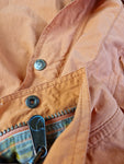 Vintage Fjällräven Fischerweste Multipocket Techwear Orange XL