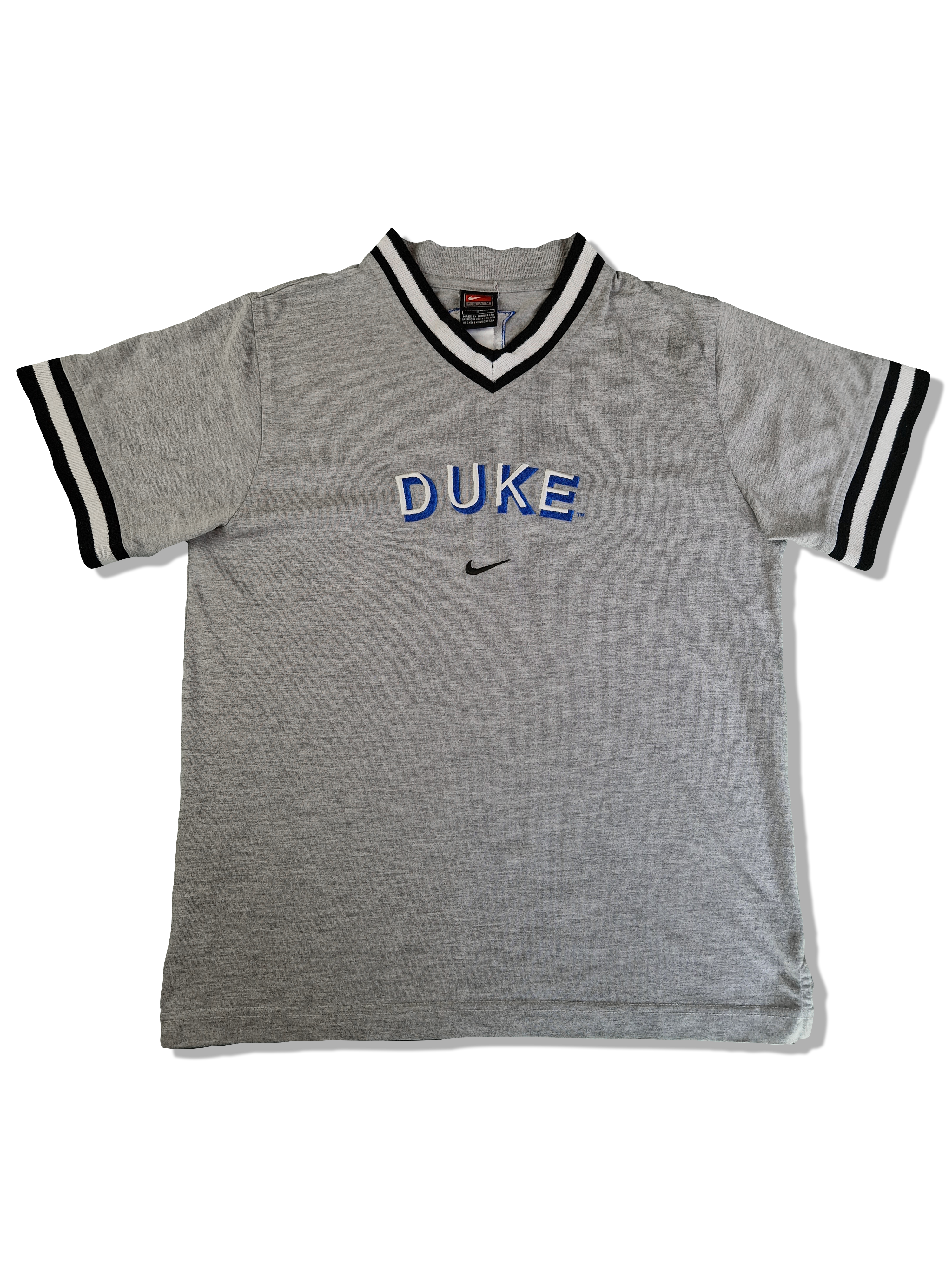 Vintage Nike Shirt Duke Basketball Bestickt Grau XS-S - RareRags