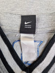 Vintage Nike Shirt Duke Basketball Bestickt Grau XS-S